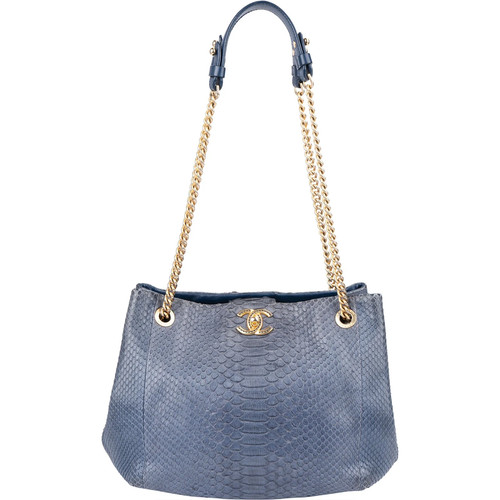 Chanel bleu python - bleu, cc