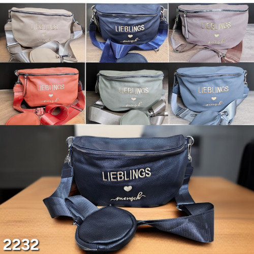 Umhängetasche lieblings - l/xl,