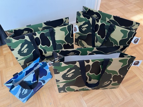 Bape shopping bags - bape,