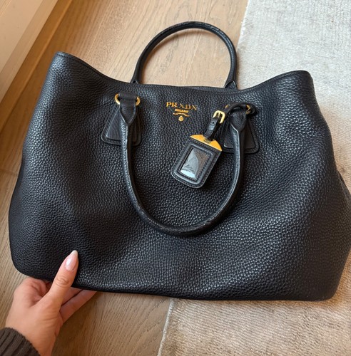 Prada vitello daino leder - vitello,