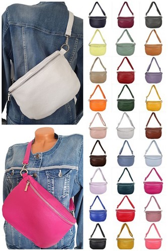 Italy echt leder bauchtasche - echt,