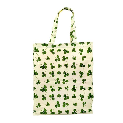 Irish shamrock shopping bag - shamrock,